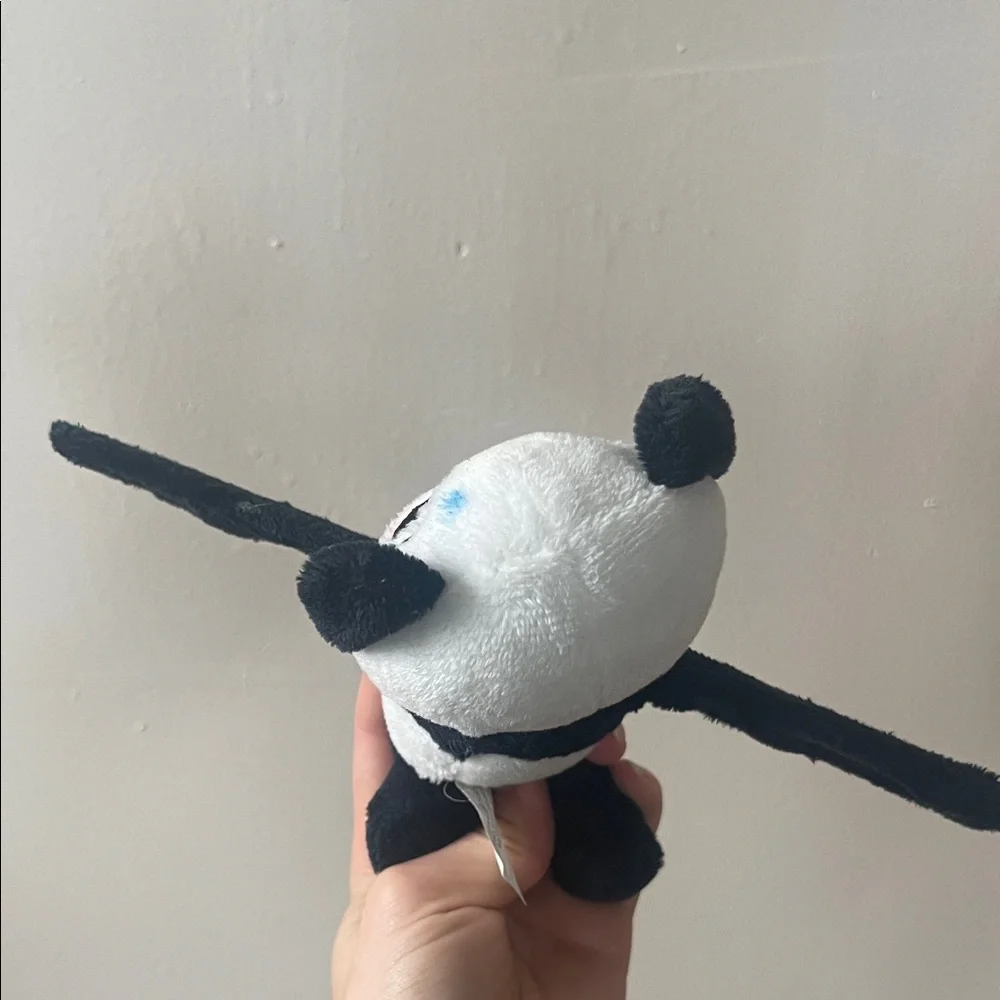 Adorable Black and White Panda Plush snap bracelet - Picture 7 of 9